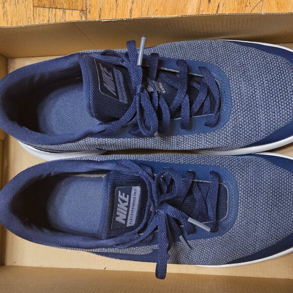 Nike Flex Experience RN 7 Men's Running Shoes Navy Carbon Size 9.5 Lightweight - Picture 4 of 7